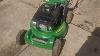 John Deere Jx75 Self Propelled Push Mower 6hp Kawasaki 5 Speed