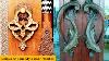 Angel Boy Shape Vintage Antique Finish Handmade Brass Big Door Gate Pull Handle